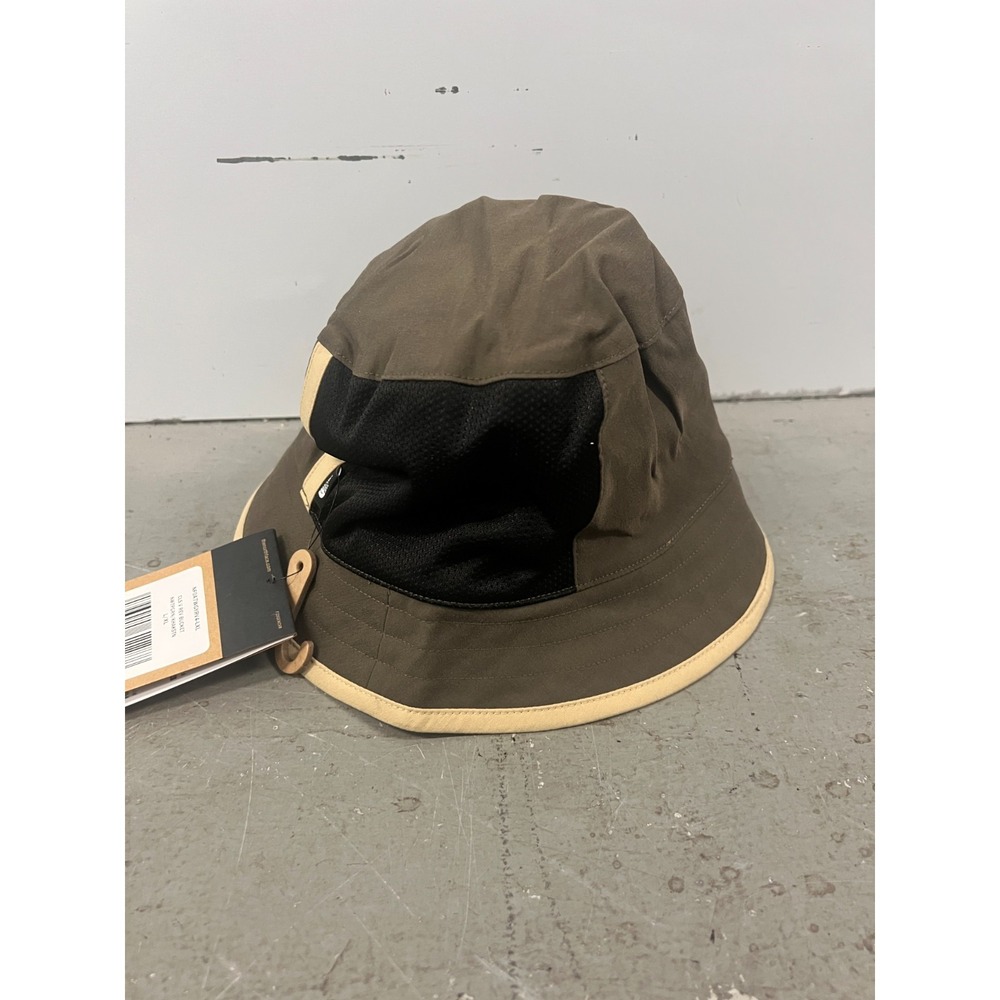 The North Face Class V Bucket Hat Unisex L/XL‎ Taupe Green Reversible Cap NWT